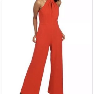 Julia Jordan red jumpsuit size 4
